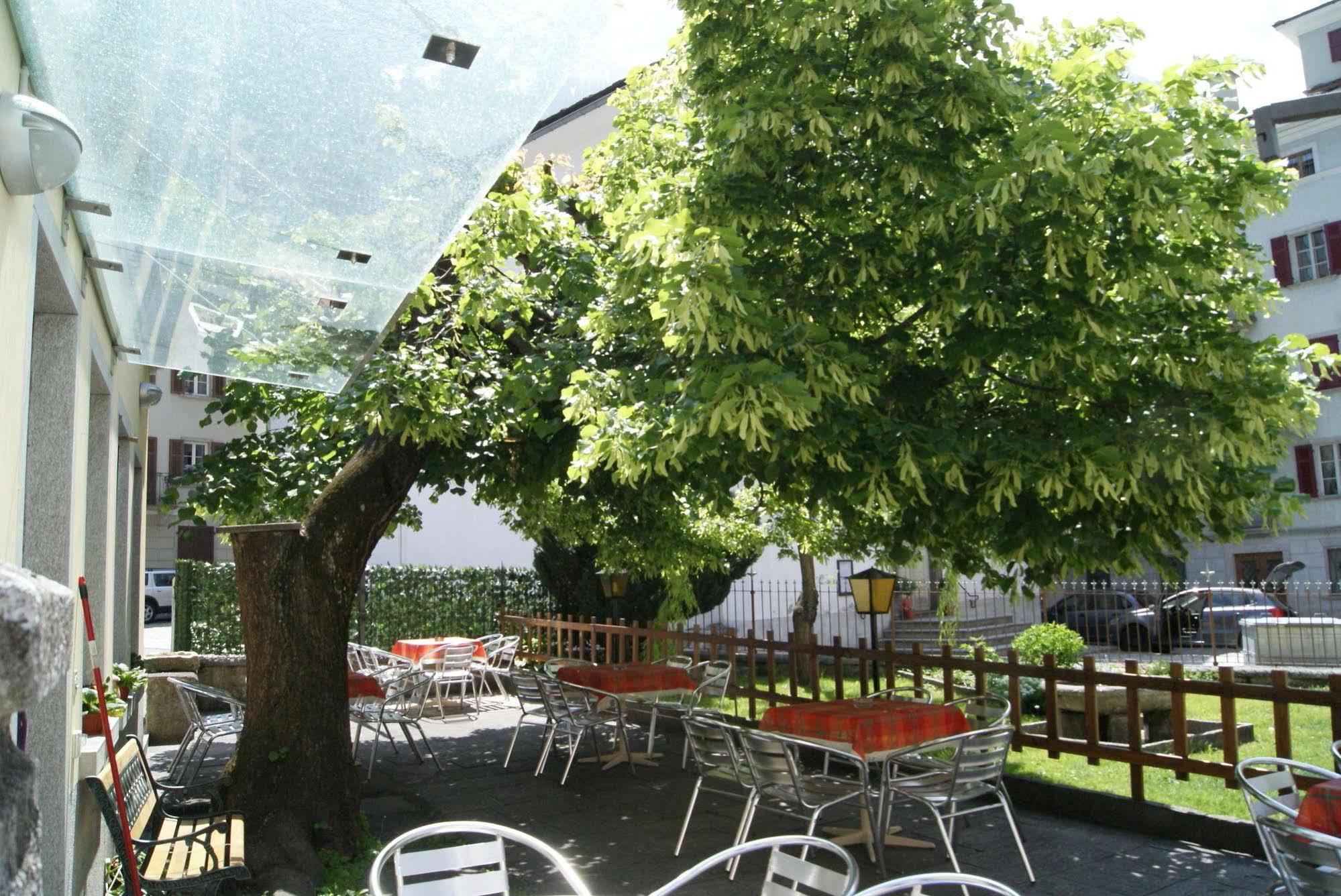 Albergo Piz Cam Vicosoprano Buitenkant foto